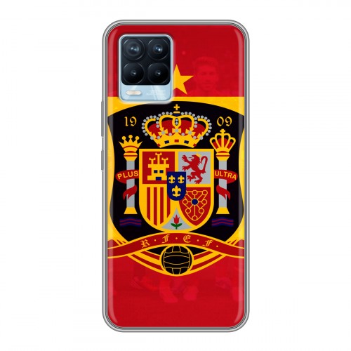 Дизайнерский силиконовый чехол для Realme 8 флаг Испании