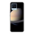 Дизайнерский силиконовый чехол для Realme 8 Сатурн