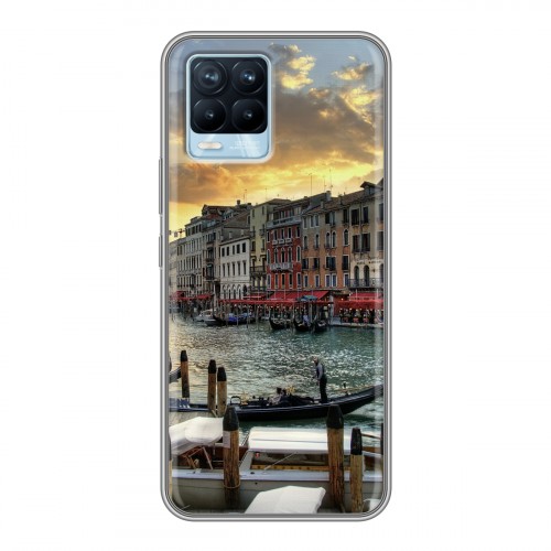 Дизайнерский силиконовый чехол для Realme 8 Венеция