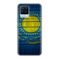 Дизайнерский силиконовый чехол для Realme 8 Флаг Казахстана