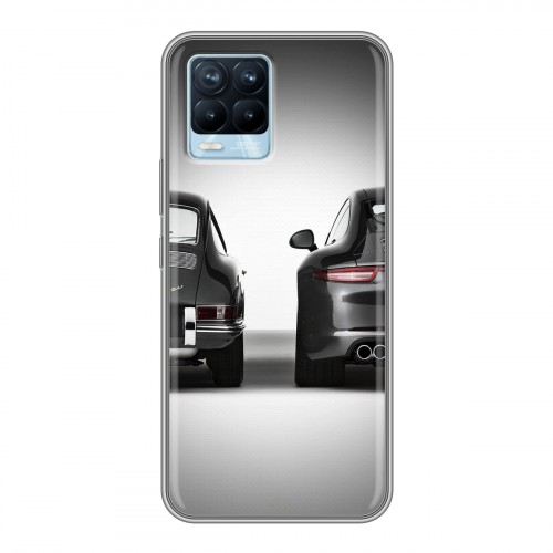 Дизайнерский силиконовый чехол для Realme 8 Porsche