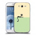 Дизайнерский пластиковый чехол для Samsung Galaxy Grand Абстрактный минимализм