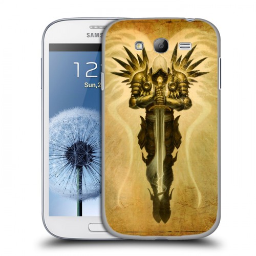 Дизайнерский пластиковый чехол для Samsung Galaxy Grand Diablo