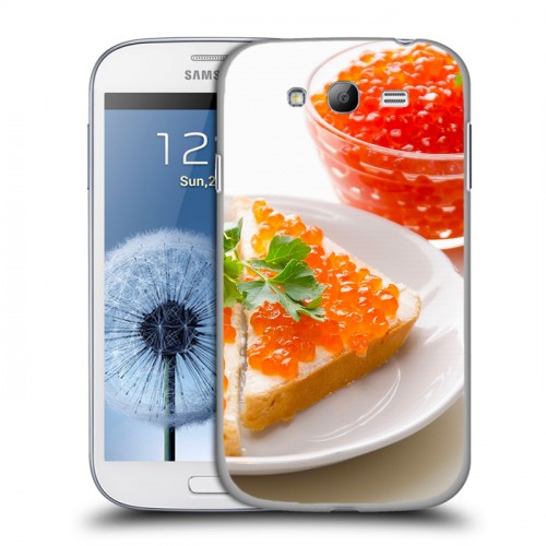 Дизайнерский пластиковый чехол для Samsung Galaxy Grand Икра