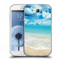 Дизайнерский пластиковый чехол для Samsung Galaxy Grand Пляж