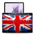 Дизайнерский силиконовый чехол для Samsung Galaxy Tab S7 FE флаг Британии