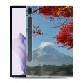 Дизайнерский пластиковый чехол для Samsung Galaxy Tab S7 FE вулкан