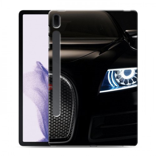 Дизайнерский пластиковый чехол для Samsung Galaxy Tab S7 FE Bugatti