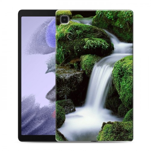 Дизайнерский силиконовый чехол для Samsung Galaxy Tab A7 lite Водопады
