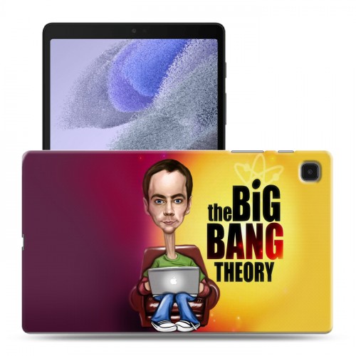 Дизайнерский силиконовый чехол для Samsung Galaxy Tab A7 lite Теория большого взрыва 