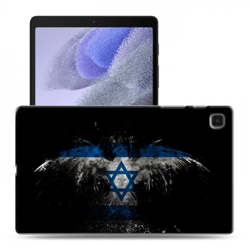 Дизайнерский силиконовый чехол для Samsung Galaxy Tab A7 lite флаг Израиля