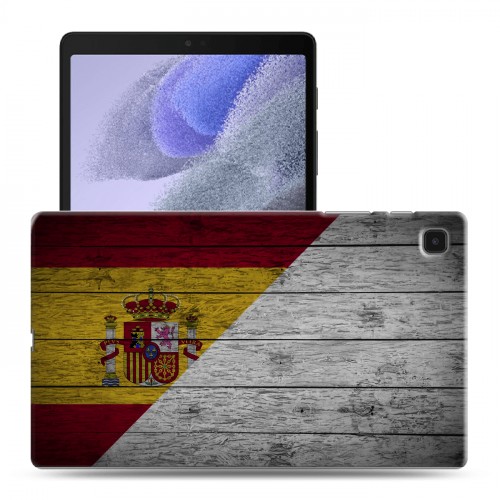 Дизайнерский силиконовый чехол для Samsung Galaxy Tab A7 lite флаг Испании