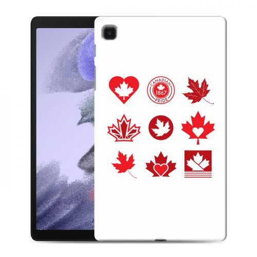 Дизайнерский силиконовый чехол для Samsung Galaxy Tab A7 lite Флаг Канады
