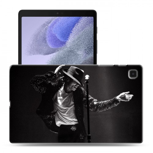 Дизайнерский силиконовый чехол для Samsung Galaxy Tab A7 lite Майкл Джексон