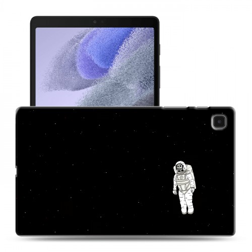 Дизайнерский силиконовый чехол для Samsung Galaxy Tab A7 lite Космонавт