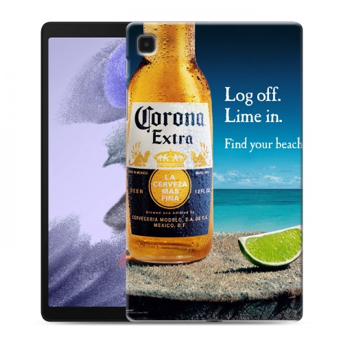 Дизайнерский силиконовый чехол для Samsung Galaxy Tab A7 lite Corona