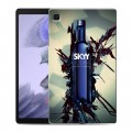 Дизайнерский силиконовый чехол для Samsung Galaxy Tab A7 lite Skyy Vodka
