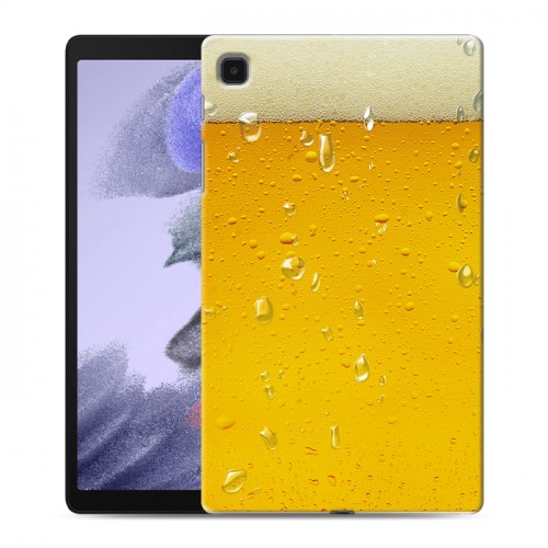Дизайнерский силиконовый чехол для Samsung Galaxy Tab A7 lite Пузырьки пива