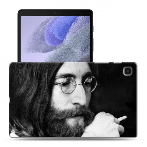 Дизайнерский силиконовый чехол для Samsung Galaxy Tab A7 lite Джон Леннон