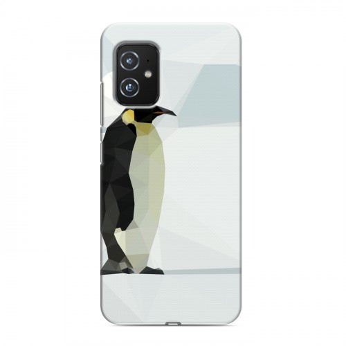 Дизайнерский силиконовый чехол для ASUS ZenFone 8 Пингвины