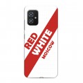 Дизайнерский пластиковый чехол для ASUS ZenFone 8 Red White Fans