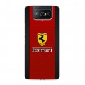 Дизайнерский силиконовый чехол для ASUS ZenFone 8 Flip Ferrari