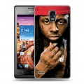 Дизайнерский пластиковый чехол для Huawei Ascend P1 Lil Wayne