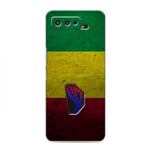 Дизайнерский силиконовый чехол для ASUS ROG Phone 5 флаг Раста