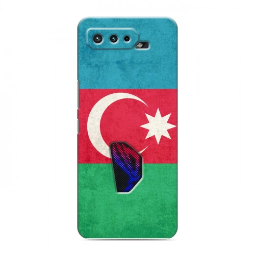 Дизайнерский силиконовый чехол для ASUS ROG Phone 5 Флаг Азербайджана