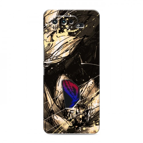 Дизайнерский силиконовый чехол для ASUS ROG Phone 5 Цветочные мазки