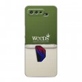 Дизайнерский силиконовый чехол для ASUS ROG Phone 5 Weeds