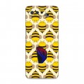 Дизайнерский силиконовый чехол для ASUS ROG Phone 5 Пчелиные узоры