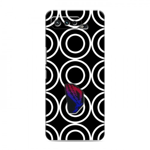 Дизайнерский силиконовый чехол для ASUS ROG Phone 5 Черно-белые фантазии