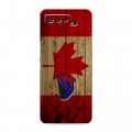 Дизайнерский силиконовый чехол для ASUS ROG Phone 5 Флаг Канады
