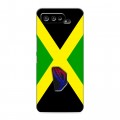 Дизайнерский силиконовый чехол для ASUS ROG Phone 5 Флаг Ямайки
