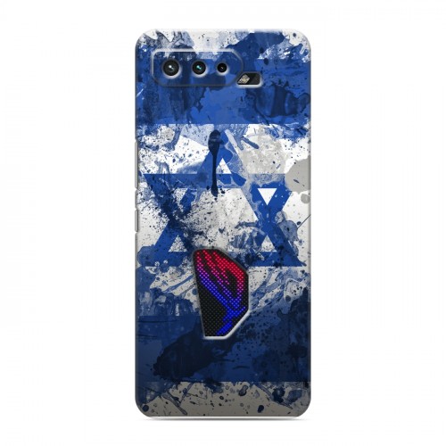 Дизайнерский силиконовый чехол для ASUS ROG Phone 5 Флаг Израиля