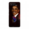 Дизайнерский силиконовый чехол для ASUS ROG Phone 5 Барак Обама