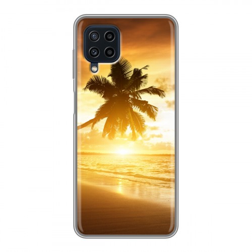 Дизайнерский силиконовый чехол для Samsung Galaxy A22 пляж