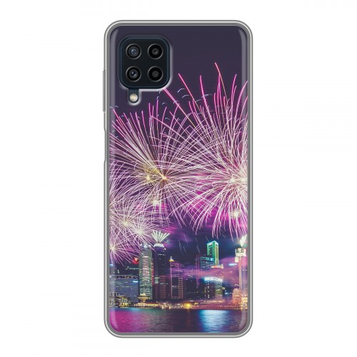 Дизайнерский силиконовый чехол для Samsung Galaxy A22 Сингапур