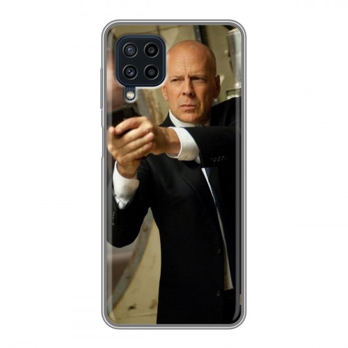 Дизайнерский силиконовый чехол для Samsung Galaxy A22 Bruce willis