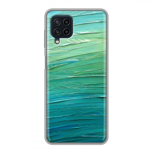 Дизайнерский силиконовый чехол для Samsung Galaxy A22 Мазки краски