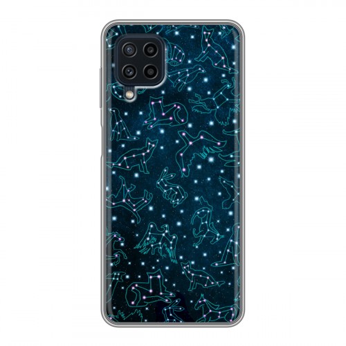 Дизайнерский силиконовый чехол для Samsung Galaxy A22 Созвездия