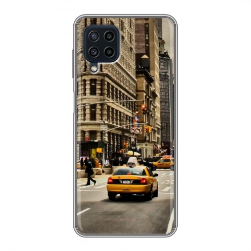 Дизайнерский силиконовый чехол для Samsung Galaxy A22 Нью-Йорк