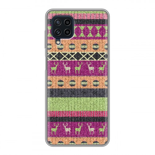 Дизайнерский силиконовый чехол для Samsung Galaxy A22 Текстура свитера