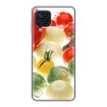 Дизайнерский пластиковый чехол для Samsung Galaxy A22 Овощи