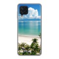 Дизайнерский силиконовый чехол для Samsung Galaxy A22 Пляж