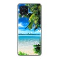 Дизайнерский силиконовый чехол для Samsung Galaxy A22 Пляж