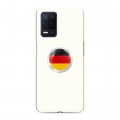 Дизайнерский силиконовый чехол для Realme Narzo 30 5G Флаг Германии