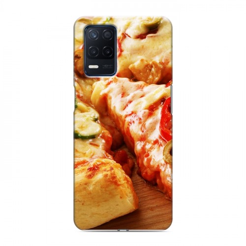 Дизайнерский силиконовый чехол для Realme Narzo 30 5G Пицца