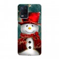 Дизайнерский пластиковый чехол для Realme Narzo 30 5G Снеговики